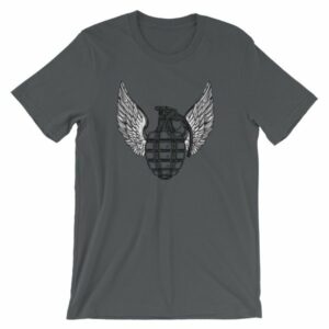 Grenade and Wings - Vintage Pineapple Hand Grenade T-Shirt