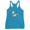 Cute Unicorn Farting Rainbow Clouds Funny Unicorn Women's tank top - Image 12