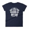 My Goal Is Be As Wonderful As My Cat Thinks I Am Women's T-Shirt - Image 4
