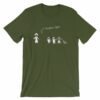 Husband Wanted Stick Figure Family Position Open T-Shirt - Image 5