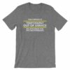 This Person Is Temporarily Out Of Service Funny T-Shirt - Image 10