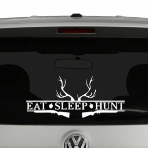 Eat Sleep Hunt Hunters Vinyl Decal Sticker