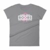 Check Your Boobs Mine Tried to Kill Me Breast Cancer Awareness Women's T-Shirt - Image 5