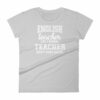 English Teacher Like A Normal Teacher Much Cooler Women's T-Shirt - Image 10