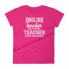 English Teacher Like A Normal Teacher Much Cooler Women's T-Shirt - Image 14