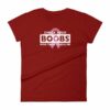 Check Your Boobs Mine Tried to Kill Me Breast Cancer Awareness Women's T-Shirt - Image 13