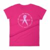Metastatic Breast Cancer Support Awareness Women's T-Shirt - Image 15