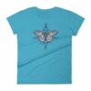 Magical Butterfly on Geometric Shapes Butterfly Women's short sleeve t-shirt - Image 10