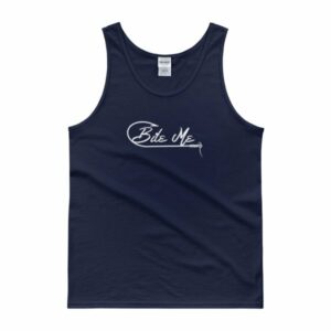 Bite Me Funny Fishing Lovers Snark Tank top - Image 2