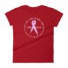 Metastatic Breast Cancer Support Awareness Women's T-Shirt - Image 16
