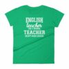 English Teacher Like A Normal Teacher Much Cooler Women's T-Shirt - Image 9