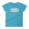 Check Your Boobs Mine Tried to Kill Me Breast Cancer Awareness Women's T-Shirt - Image 12