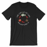 Aquaponics The Circle of Life Fish Poo Food Funny T-Shirt