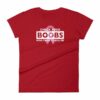 Check Your Boobs Mine Tried to Kill Me Breast Cancer Awareness Women's T-Shirt - Image 16