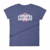 Check Your Boobs Mine Tried to Kill Me Breast Cancer Awareness Women's T-Shirt - Image 6