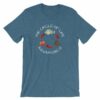 Aquaponics The Circle of Life Fish Poo Food Funny T-Shirt - Image 2