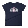 Check Your Boobs Mine Tried to Kill Me Breast Cancer Awareness Women's T-Shirt - Image 4