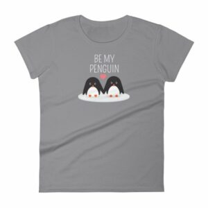 Be My Penguin Couples Mates For Life Women's T-Shirt - Image 5