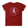 Metastatic Breast Cancer Support Awareness Women's T-Shirt - Image 13