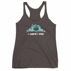 I Chews You Zombie Hands Zombie Lovers Women's tank top - Image 2