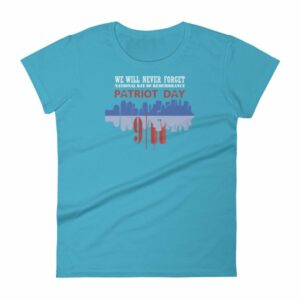 We Will Never Forget September 11th Patriot Day Women's T-shirt - Image 13