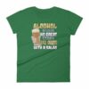 Alcohol No Great Story Ever Starts With a Salad Women's T-Shirt - Image 8