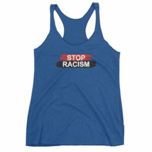 Stop Racism All One Race Anti-Racism Women's tank top - Image 9