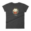 Vampire I Bite Cute Funny Creepy Halloween Women's T-Shirt - Image 3