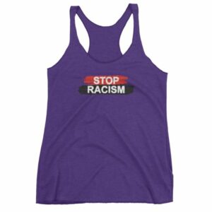 Stop Racism All One Race Anti-Racism Women's tank top - Image 7