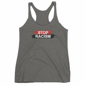 Stop Racism All One Race Anti-Racism Women's tank top - Image 4