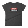 Stop Racism All One Race Anti-Racism Women's T-Shirt - Image 3