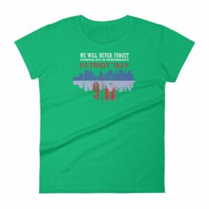 We Will Never Forget September 11th Patriot Day Women's T-shirt - Image 10