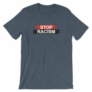 Stop Racism All One Race Anti-Racism T-Shirt - Image 8