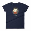 Vampire I Bite Cute Funny Creepy Halloween Women's T-Shirt - Image 4