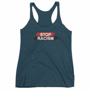 Stop Racism All One Race Anti-Racism Women's tank top - Image 3