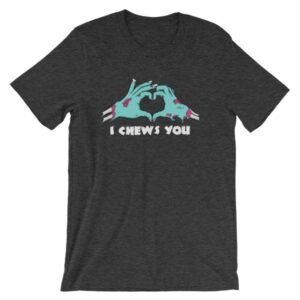I Chews You Zombie Hands Zombie Lovers T-Shirt - Image 7