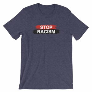 Stop Racism All One Race Anti-Racism T-Shirt - Image 4