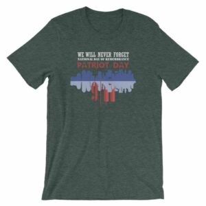 We Will Never Forget September 11th Patriot Day T-shirt - Image 4