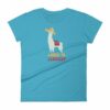 Como Te Llamas Funny Llama Spanish Word Humor Women's T-Shirt - Image 13