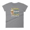 Alcohol No Great Story Ever Starts With a Salad Women's T-Shirt - Image 5