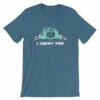I Chews You Zombie Hands Zombie Lovers T-Shirt - Image 2