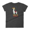 Como Te Llamas Funny Llama Spanish Word Humor Women's T-Shirt - Image 3