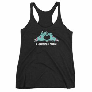 I Chews You Zombie Hands Zombie Lovers Women's tank top