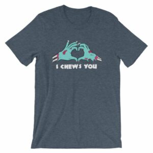 I Chews You Zombie Hands Zombie Lovers T-Shirt - Image 8