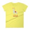 Como Te Llamas Funny Llama Spanish Word Humor Women's T-Shirt - Image 12