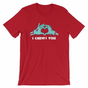 I Chews You Zombie Hands Zombie Lovers T-Shirt - Image 12
