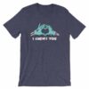 I Chews You Zombie Hands Zombie Lovers T-Shirt - Image 4