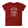 Tattoos And Whisky Make Me Frisky Funny Tattoo Fans Women's T-Shirt - Image 14