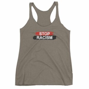 Stop Racism All One Race Anti-Racism Women's tank top - Image 6
