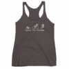 WGirls Tri Harder Funny woman's Triathlon Women's tank top - Image 2